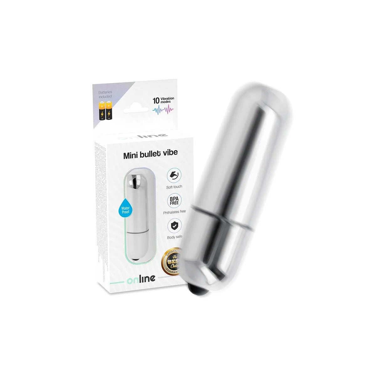 MINISILBERVIBRIERENDEKUGELVONONLINE