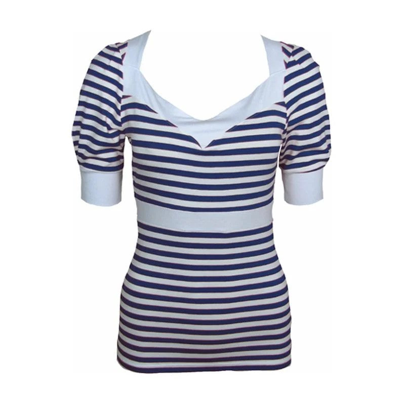 MissCandyflossTop“Ashlie”navy