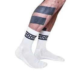 MisterBCrewSocksWoofWhite