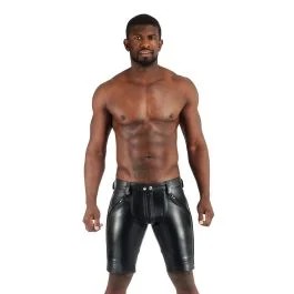MisterBFXXXerLedershortsschwarz