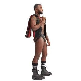 MisterBImpactPremiumLeatherFlogger–BlackRed