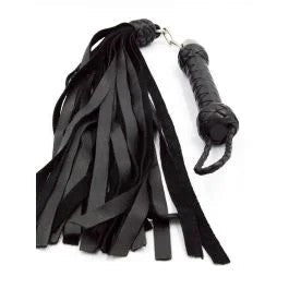 MisterBImpactPremiumLeatherFloggerCurling–Black