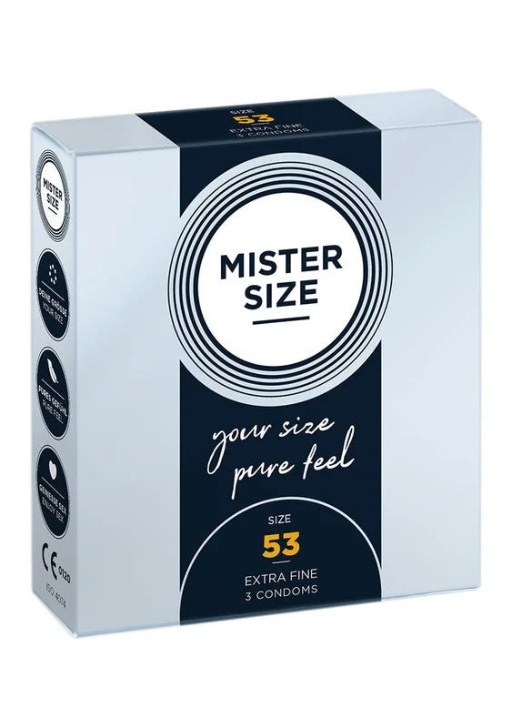 MisterSize–53mmKondom3er