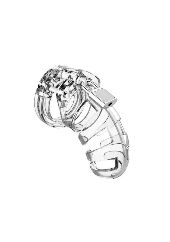 Model02–Chastity–3.5″–CockCage–Transparent