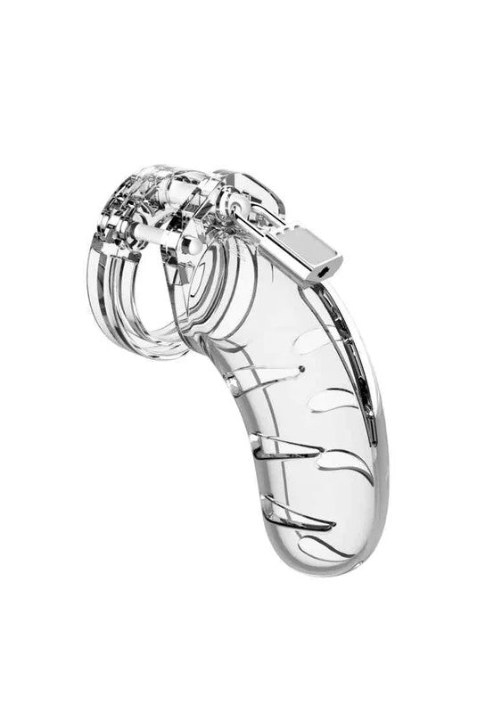 Model03–Chastity–4.5″–CockCage–Transparent