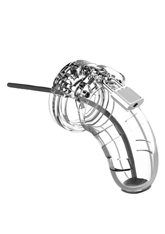Model15–Chastity–3.5″–CagewithSiliconeUrethalSounding