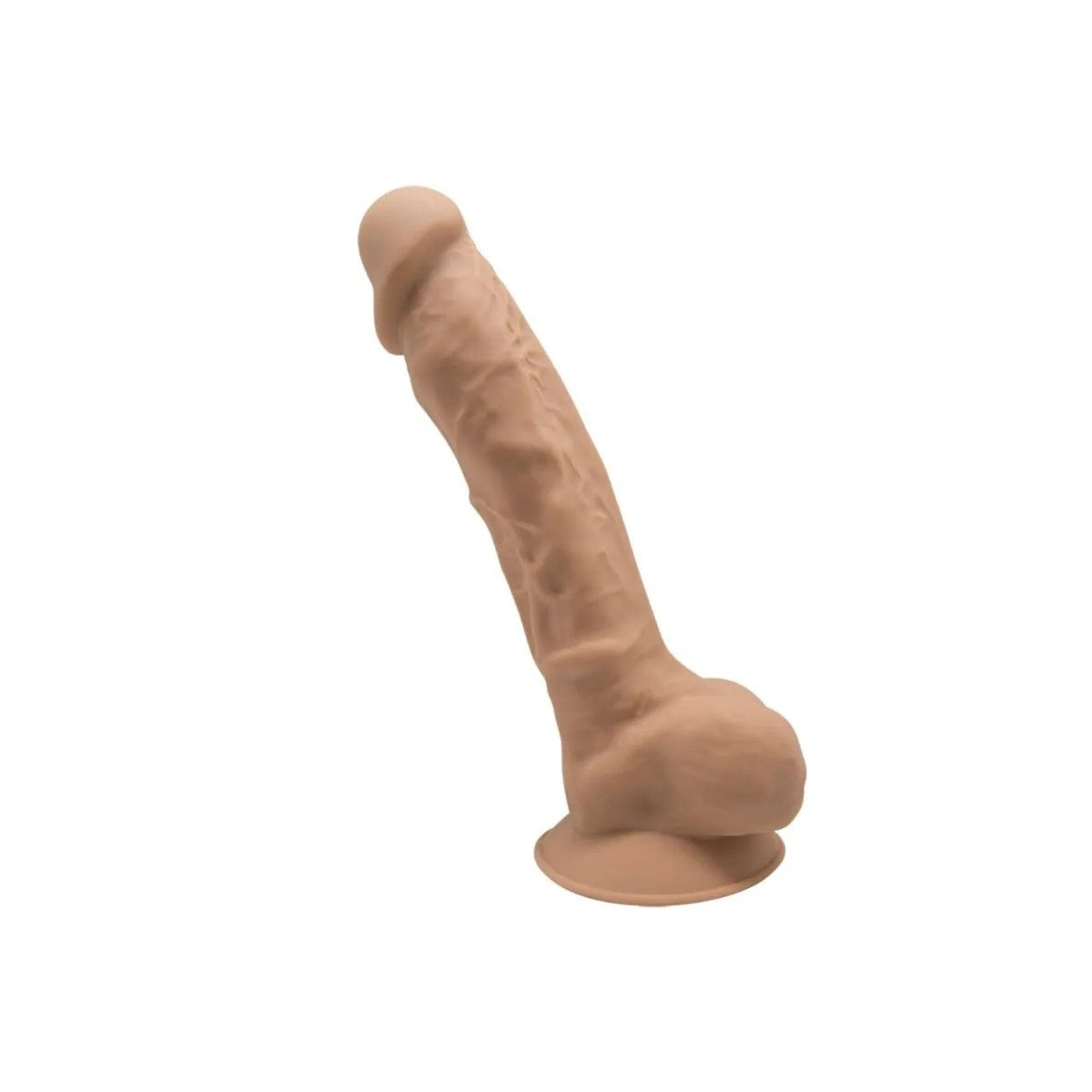 MODEL1REALISTISCHERDILDOPREMIUMSILEXPANSILIKONKARAMELL17.5CMVONSILEXD