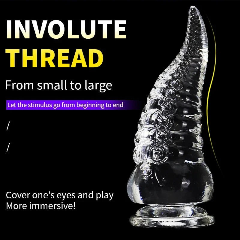 MonsterTentakelDildosButtPlug–JellyFantasyAnalDildoFrauenSexSpielzeug