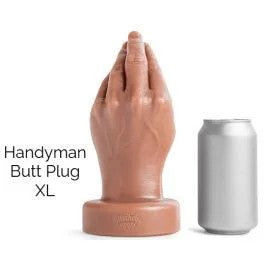 Mr.Hankey’sToysHandymanButtPlug–LightSkinXL