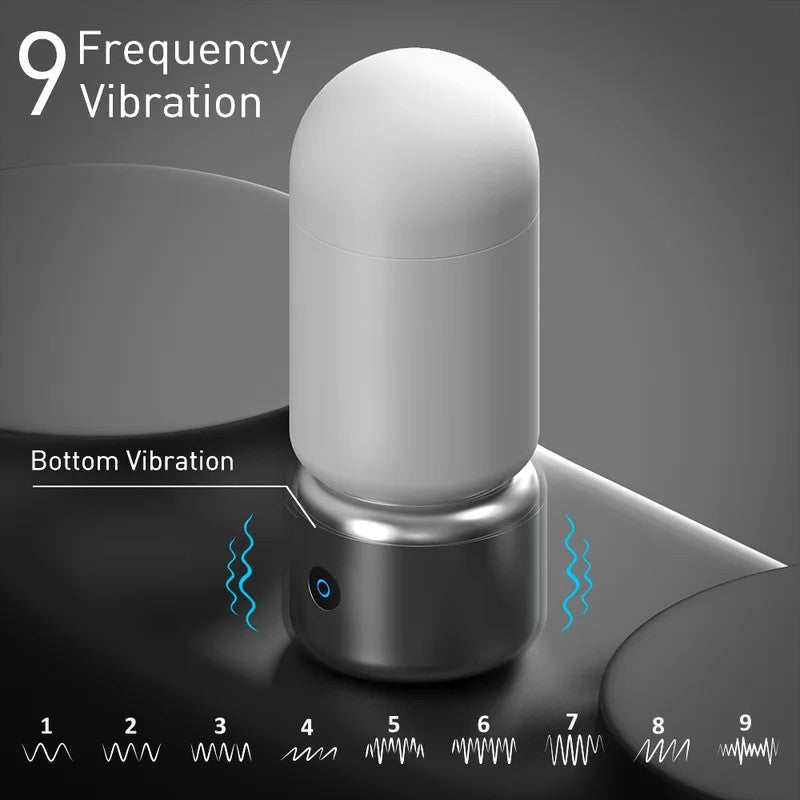 MultifunktionalervibrierenderBlowjob-Masturbator–männlichePenismassageFleshlightPocketPussy