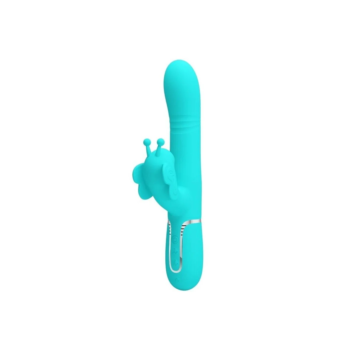 MULTIFUNKTIONS-RABBITVIBRATOR4IN1SCHMETTERLINGAQUAGRÜNVONPRETTYLOVEFLIRTATION