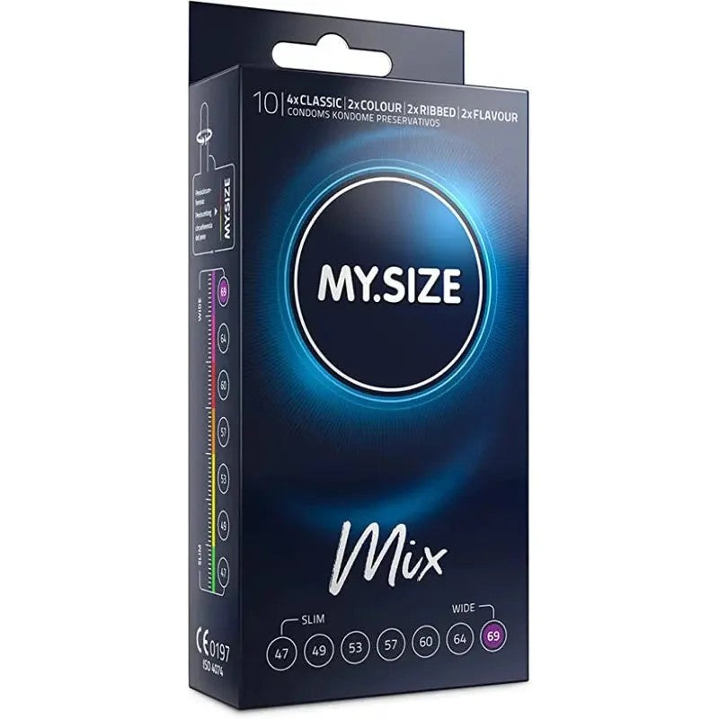 MYSIZE–MIXKONDOME69MM10EINHEITEN