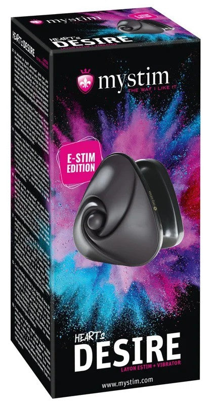 MystimHeart’sDesireeStimlayonvibratorblack