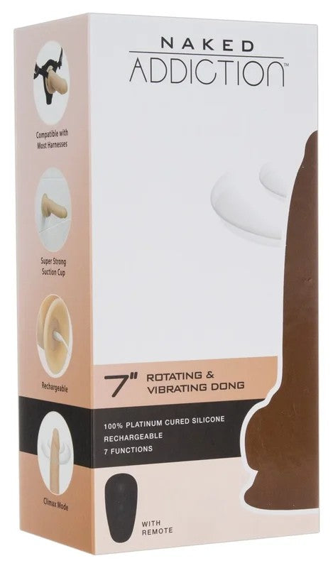 Naked-Addiction7″Rotating&VibratingNaturvibrator