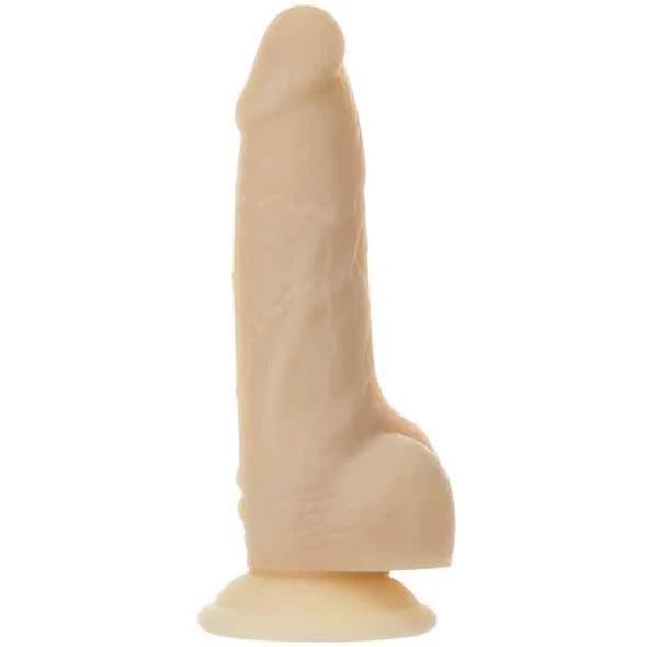 NakedAddictionRotating&VibratingDongwithRemoteVanilla19cm