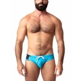 NastyPigGradeASwimBrief–Blue