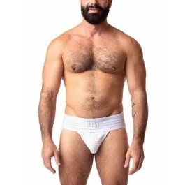 NastyPigInterlockClassicJockStrap–White