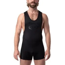 NastyPigSurgeSinglet–Black