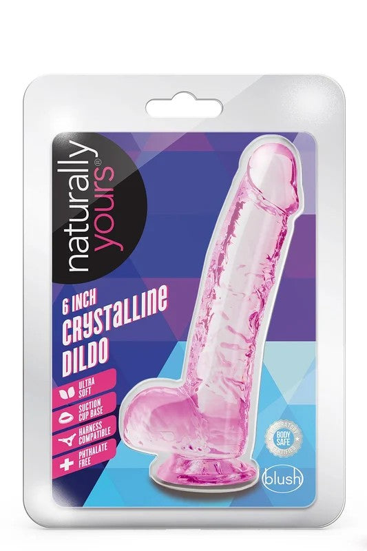 NaturallyYours–6″ChristallineDildo