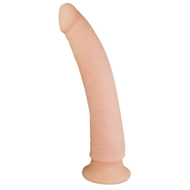 Naturdildo»SoftDong«,24cm,mitSaugfuß