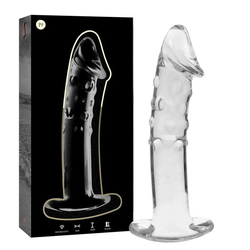 NEBULASERIESBYIBIZA–MODELL19DILDOBOROSILIKATGLASKLAR18.5CM-O-4CM