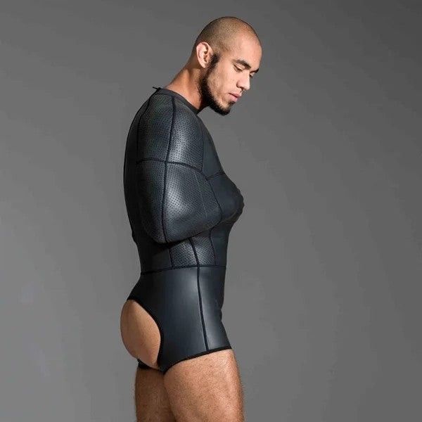 NeoprenZwangsjackeschwarz