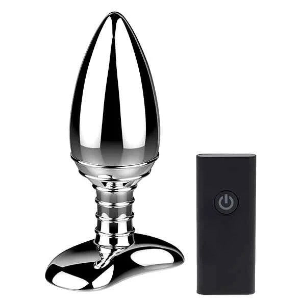 NexusCestosAluminiumRemoteControlVibratingButtPlug