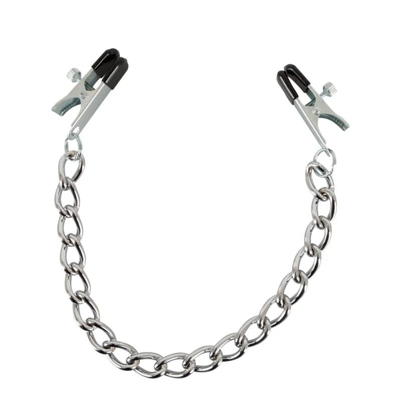 NippelklammernmitMetallkette