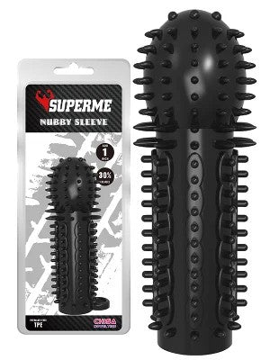 NubbySleeveBlack