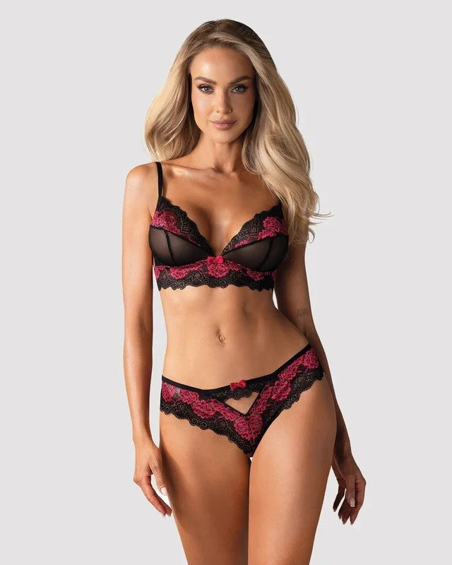 Obsessive–Tulia2-teiligesBH-Set–Schwarz/Rosa