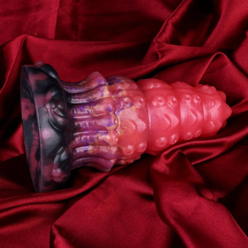 OctopusTentacleFantasyDildoButtPlug–BlutschillerndesAnal-SexspielzeugausSilikonfürFrauen