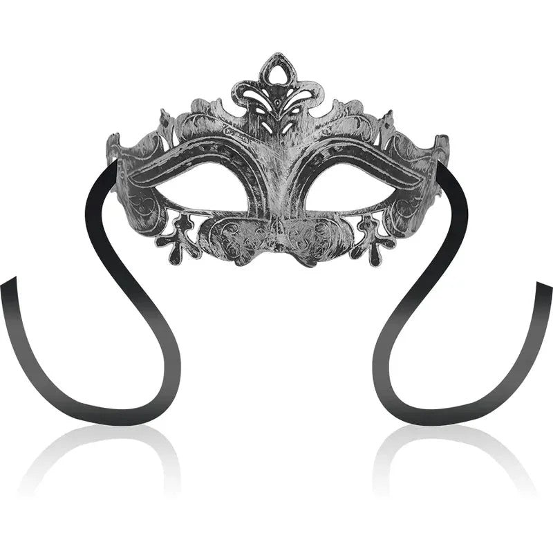 OHMAMA–MASKENVENEZIANISCHERSTILMASKESILBER