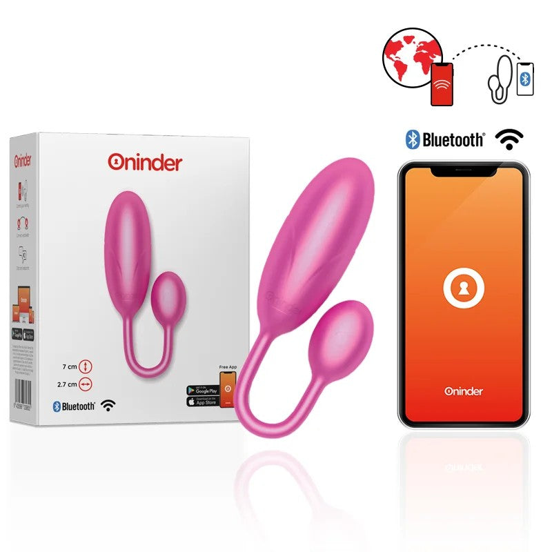 OminderDenverVibratingEggPink7x2,7cmFreeApp