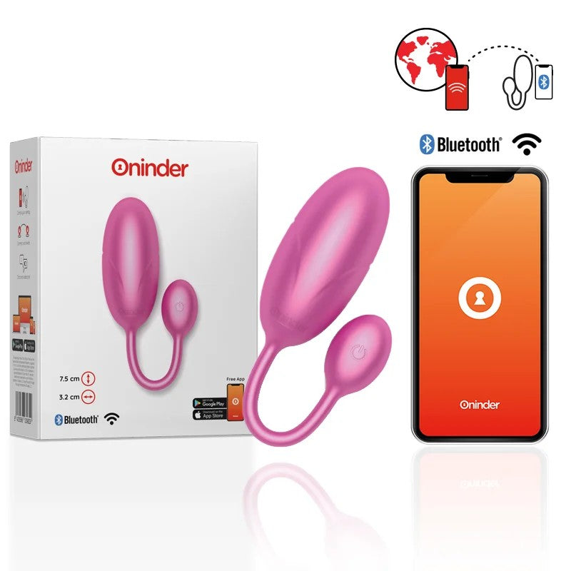 OminderTokyoVibratingEggPink7,5x3,2cmFreeApp