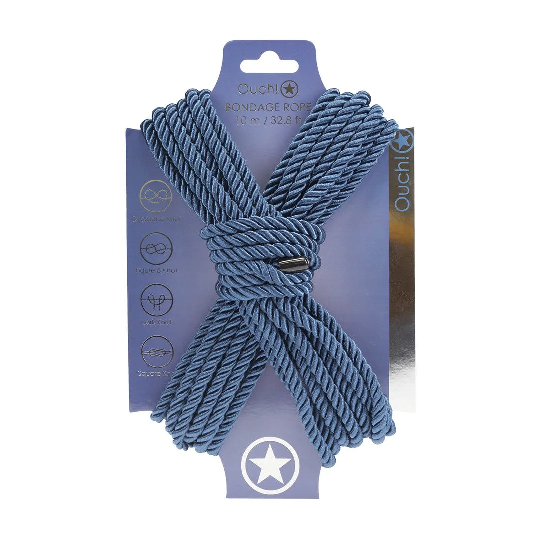 OUCH!BondageRope10mNavyBlau