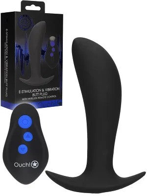 OUCH!E-stimVibratingButtPlugWireless