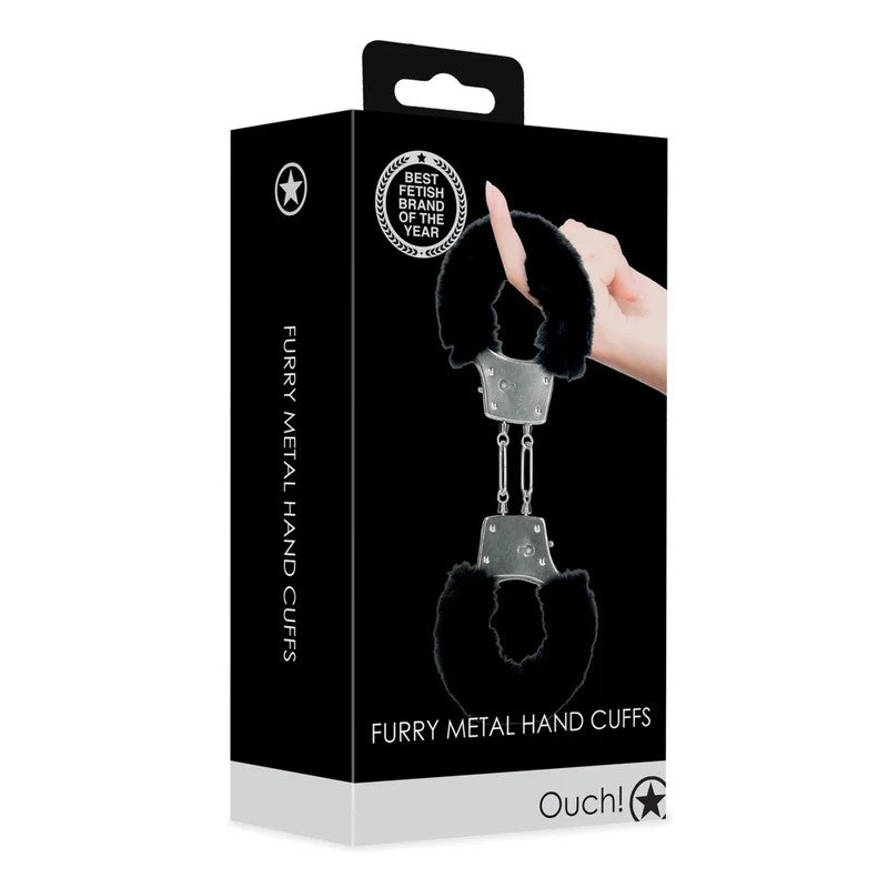 Ouch!–FurryMetalHandCuffs