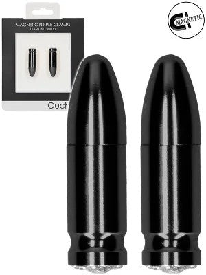 OUCH!MagneticNippleClamps–DiamondBullet