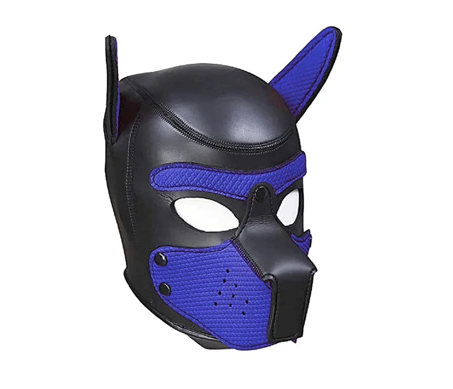 OUCH!NeoprenePuppyMaskeblau