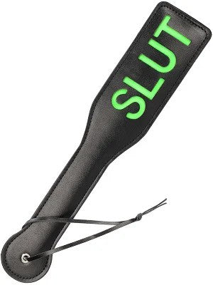 OUCH!Paddle–SLUT–GlowintheDark