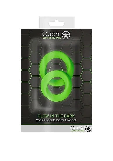 Ouch!–SiliconeCockRingSet
