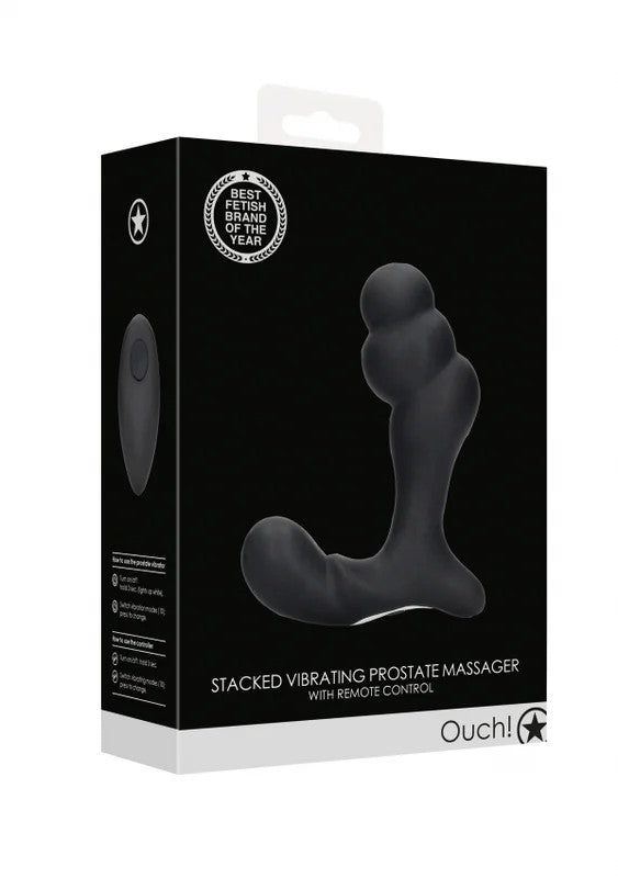 Ouch!–StackedVibratingProstateMassager