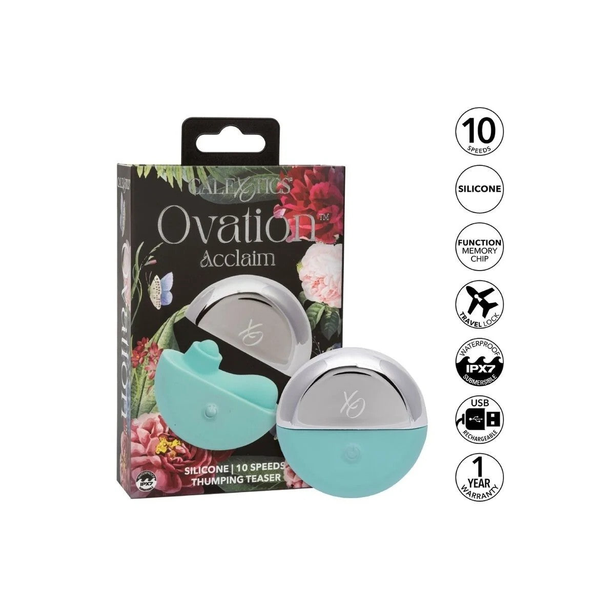 OVATIONACCLAIMSTIMULATORAQUAGREENVONCALEXOTICS