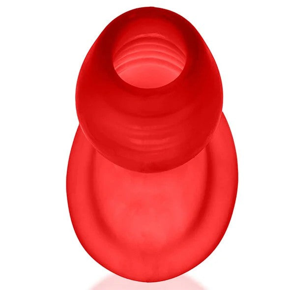 Oxballs–Glowhole-2HollowButtplugwithLedInsertRedMorphLarge