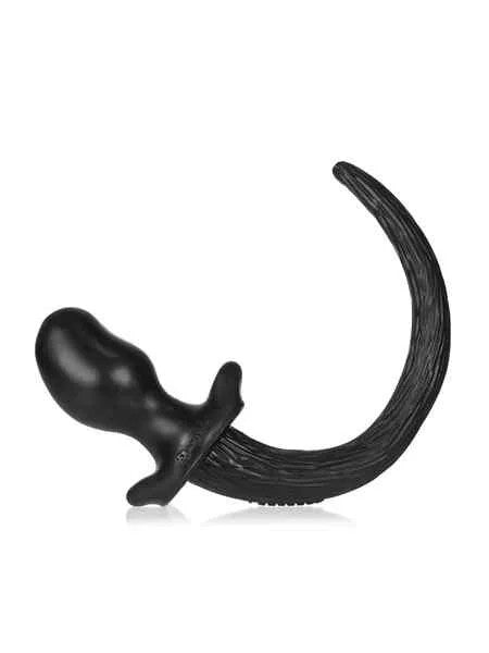 Oxballs–PugPuppyTailblackS4,45cm