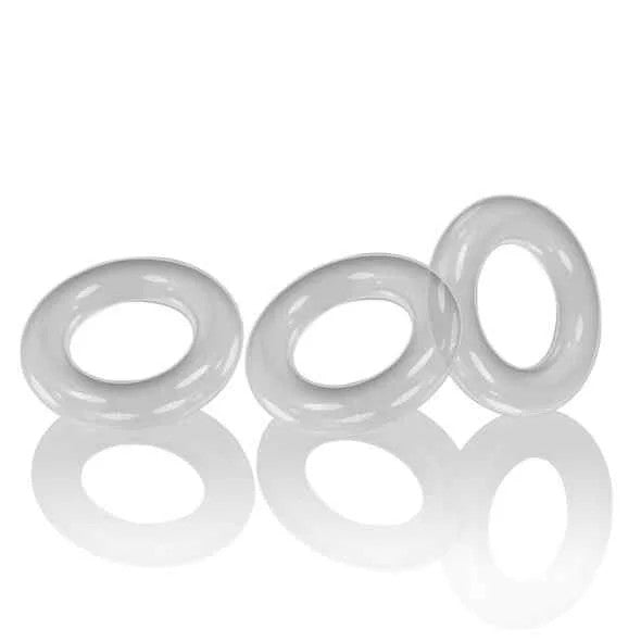 Oxballs–WillyRings3-packCockringsClear