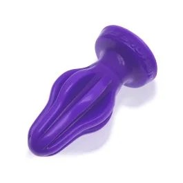 OxballsAIRHOLE-3finnedbuttplug–Eggplant