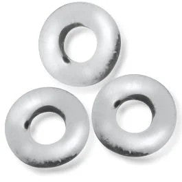 OxballsFATWILLY3-packCockrings–Clear