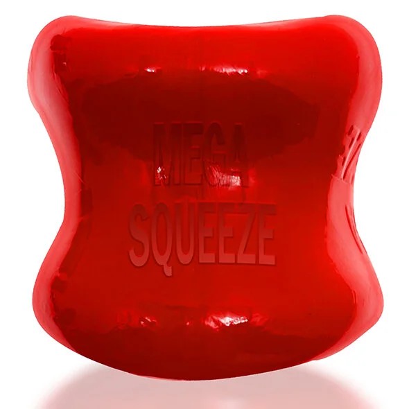 OxballsMegaSqueezeErgofitBallstretcherRed