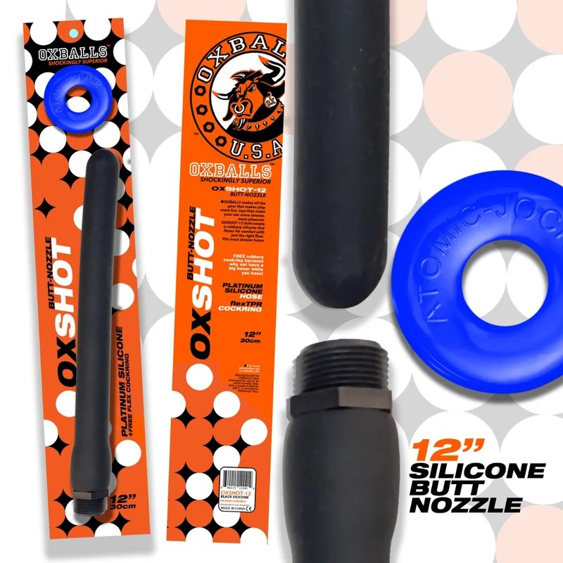 OxballsOXSHOTAnalduschemitATOMICJOCKPenisring12″